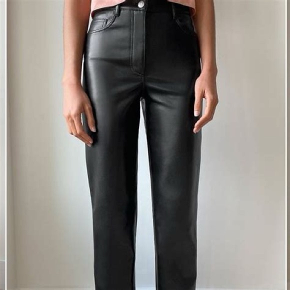 Aritzia Wilfred Leather Pants - Picture 9 of 9